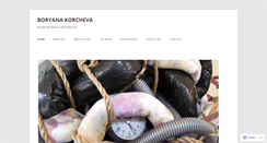 Desktop Screenshot of boryanakorcheva.com